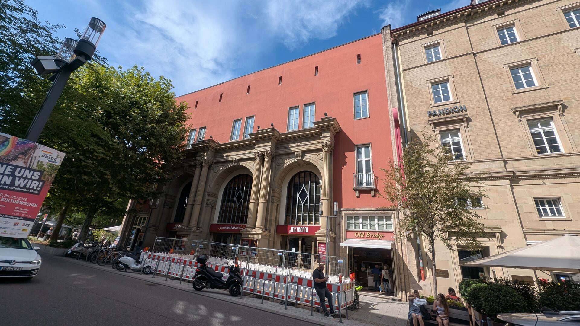 Fassade des METROPOL Lichtspieltheaters